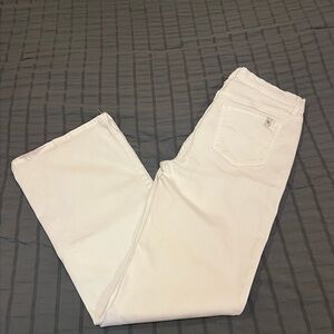 Sneak Peek Women's White Boot Cut Jeans